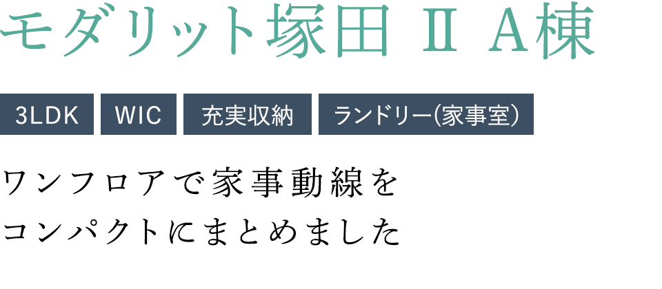 モダリット塚田ⅡA棟