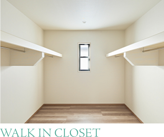 Walk in closet